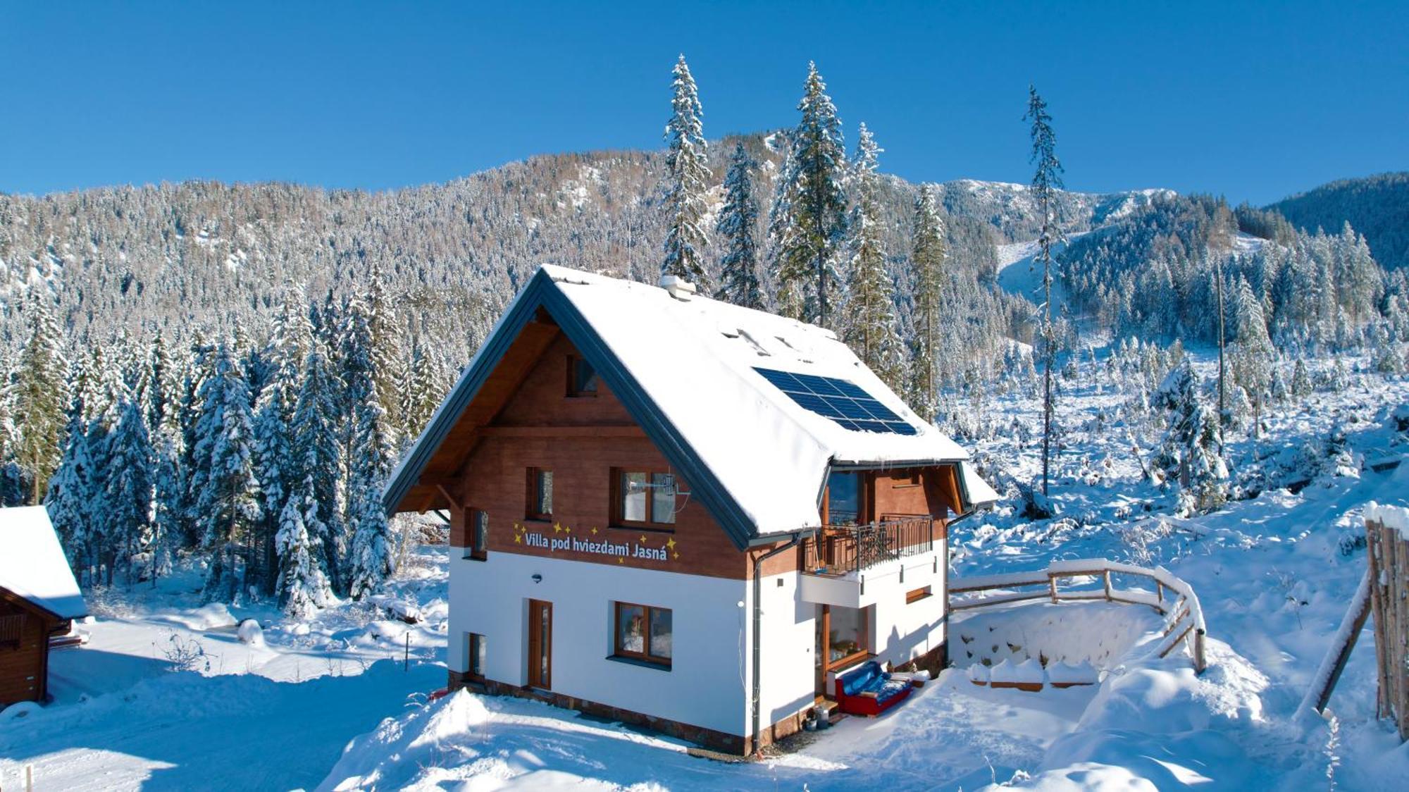 Villa Pod Hviezdami Jasna เดมานอฟสกา โดลินา ภายนอก รูปภาพ