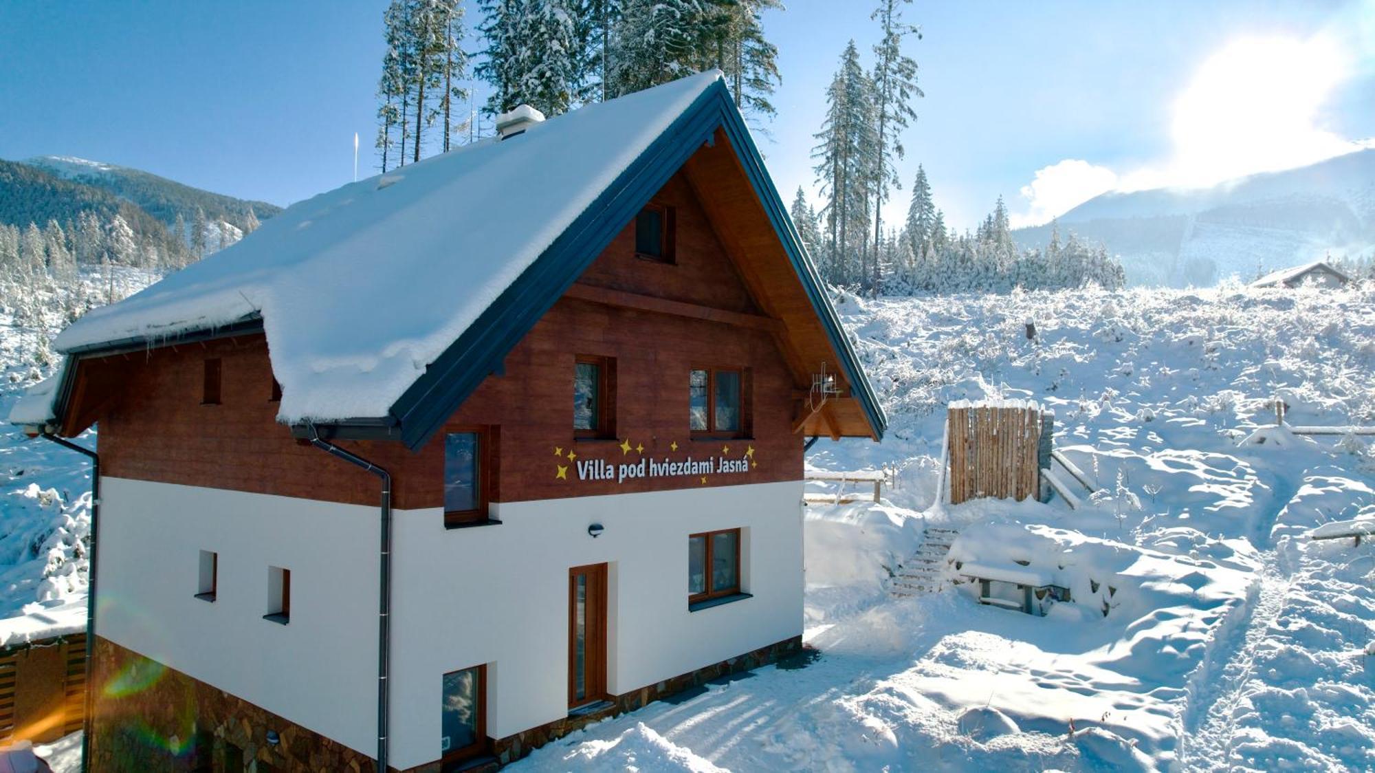 Villa Pod Hviezdami Jasna เดมานอฟสกา โดลินา ภายนอก รูปภาพ