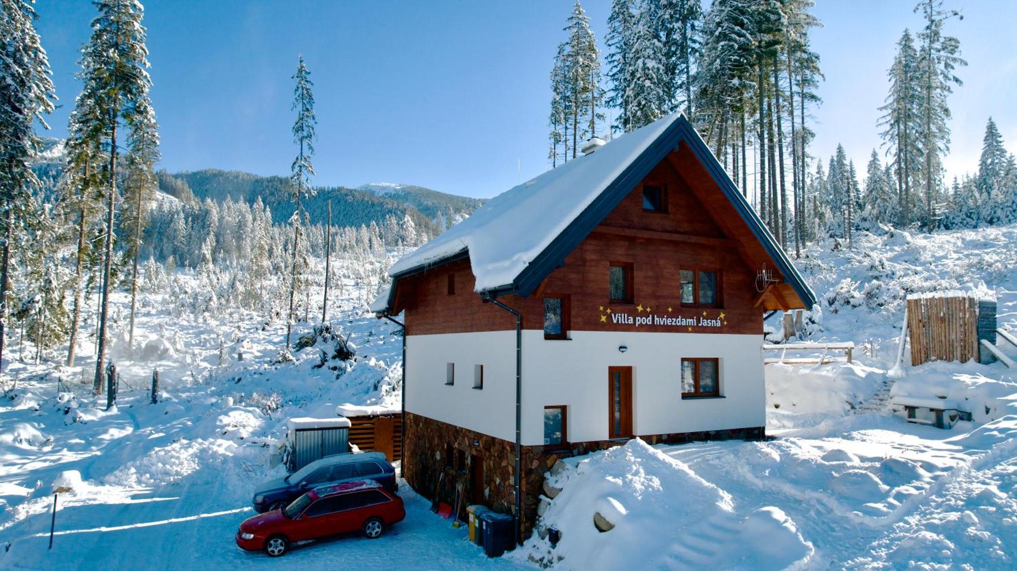 Villa Pod Hviezdami Jasna เดมานอฟสกา โดลินา ภายนอก รูปภาพ
