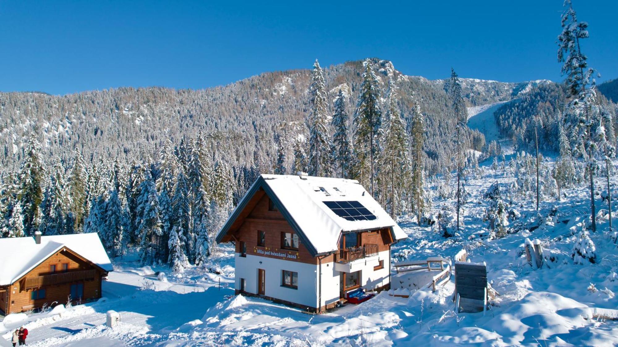 Villa Pod Hviezdami Jasna เดมานอฟสกา โดลินา ภายนอก รูปภาพ