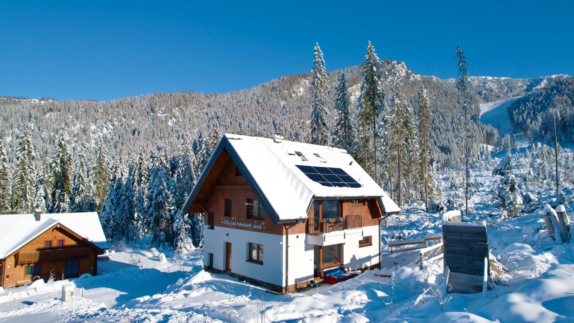 Villa Pod Hviezdami Jasna เดมานอฟสกา โดลินา ภายนอก รูปภาพ