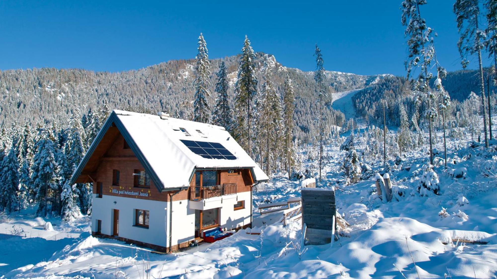 Villa Pod Hviezdami Jasna เดมานอฟสกา โดลินา ภายนอก รูปภาพ