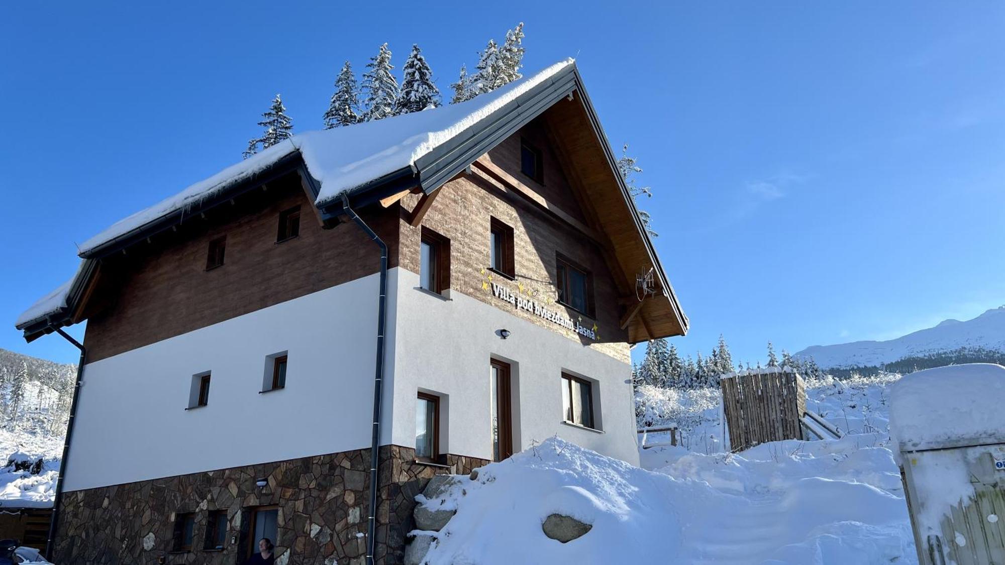 Villa Pod Hviezdami Jasna เดมานอฟสกา โดลินา ภายนอก รูปภาพ