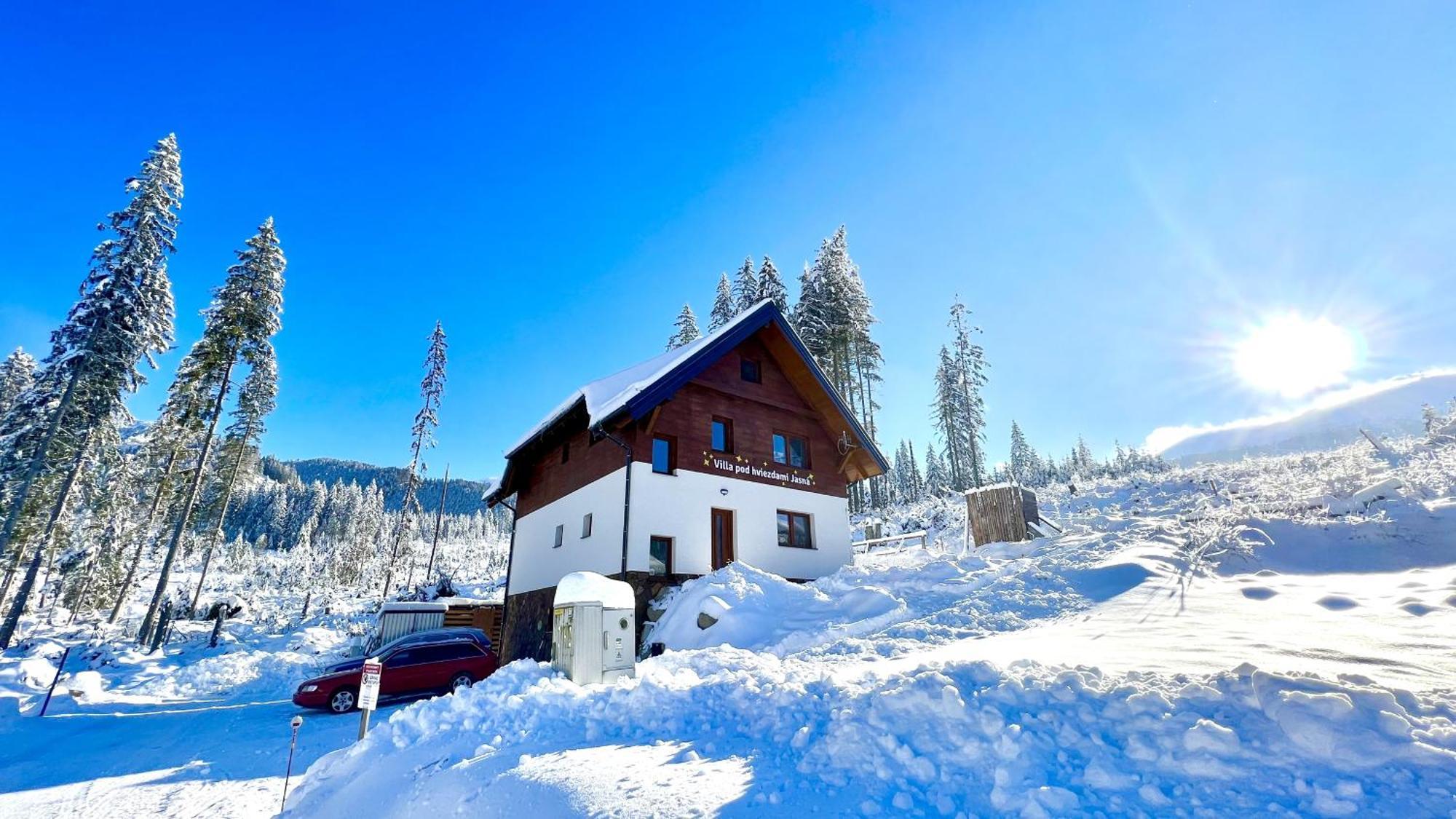 Villa Pod Hviezdami Jasna เดมานอฟสกา โดลินา ภายนอก รูปภาพ